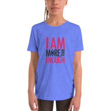 Load image into Gallery viewer, I am Enough Youth Short Sleeve T-Shirt