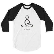 Load image into Gallery viewer, Lotus Posture 3/4 sleeve raglan shirt