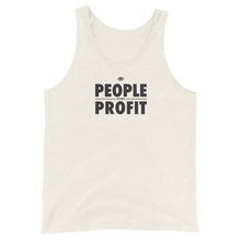 Load image into Gallery viewer, People over Profit Unisex Tank Top