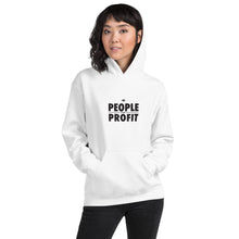 Load image into Gallery viewer, People over Profit Unisex Hoodie