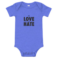Load image into Gallery viewer, Love over Hate Baby Onesie