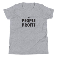 Load image into Gallery viewer, People over Profit Youth Short Sleeve T-Shirt