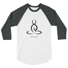 Load image into Gallery viewer, Lotus Posture 3/4 sleeve raglan shirt