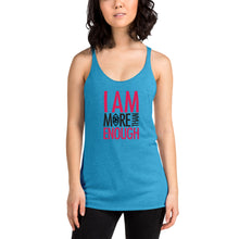 Load image into Gallery viewer, I am Enough Women's Racerback Tank