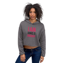 Load image into Gallery viewer, I am Enough Crop Hoodie