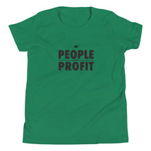 Load image into Gallery viewer, People over Profit Youth Short Sleeve T-Shirt