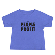 Load image into Gallery viewer, People over Profit Baby Short Sleeve Tee