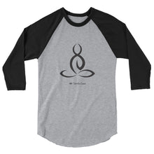 Load image into Gallery viewer, Lotus Posture 3/4 sleeve raglan shirt