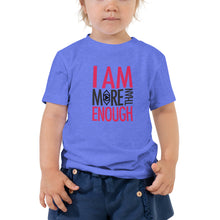 Load image into Gallery viewer, I am Enough Toddler Short Sleeve Tee