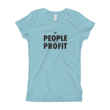 Load image into Gallery viewer, People over Profit Girl's T-Shirt