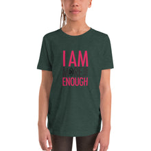 Load image into Gallery viewer, I am Enough Youth Short Sleeve T-Shirt