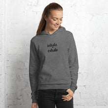 Load image into Gallery viewer, Inhale Exhale Womens hoodie