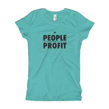 Load image into Gallery viewer, People over Profit Girl's T-Shirt