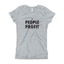 Load image into Gallery viewer, People over Profit Girl's T-Shirt