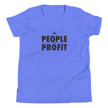 Load image into Gallery viewer, People over Profit Youth Short Sleeve T-Shirt
