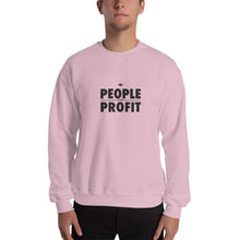 Load image into Gallery viewer, People over Profit Unisex Sweatshirt