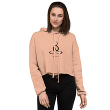 Load image into Gallery viewer, Lotus Posture Crop Hoodie