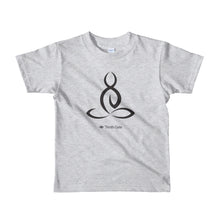 Load image into Gallery viewer, Lotus Posture Short sleeve kids t-shirt