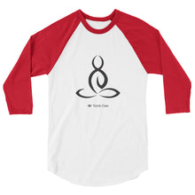 Load image into Gallery viewer, Lotus Posture 3/4 sleeve raglan shirt