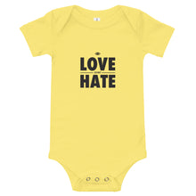 Load image into Gallery viewer, Love over Hate Baby Onesie