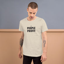 Load image into Gallery viewer, People over Profit Short-Sleeve Unisex T-Shirt