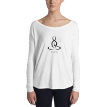 Load image into Gallery viewer, Lotus Posture Ladies' Long Sleeve Tee