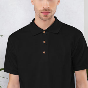 Tenth Gate Embroidered Polo Shirt