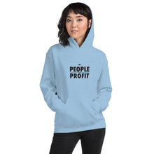 Load image into Gallery viewer, People over Profit Unisex Hoodie
