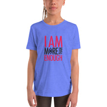 Load image into Gallery viewer, I am Enough Youth Short Sleeve T-Shirt
