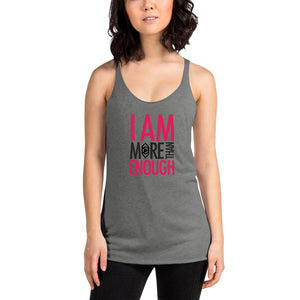 I am Enough Women's Racerback Tank