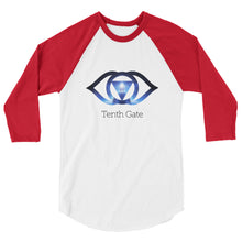 Load image into Gallery viewer, Tenth Gate 3/4 sleeve raglan shirt
