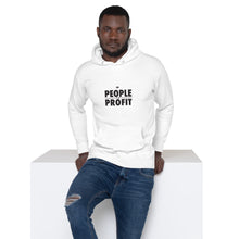 Load image into Gallery viewer, People over Profit Unisex Hoodie
