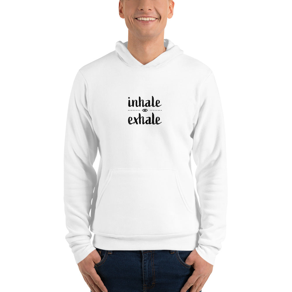 Inhale Exhale Unisex hoodie