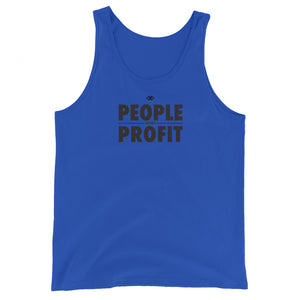 People over Profit Unisex Tank Top