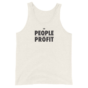 People over Profit Unisex Tank Top