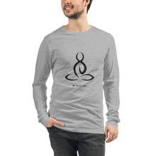 Load image into Gallery viewer, Lotus Posture Unisex Long Sleeve Tee
