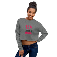 Load image into Gallery viewer, I am Enough Crop Sweatshirt
