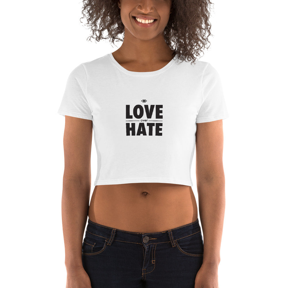 Love over Hate Women’s Crop Tee