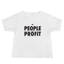 Load image into Gallery viewer, People over Profit Baby Short Sleeve Tee
