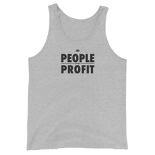 Load image into Gallery viewer, People over Profit Unisex Tank Top
