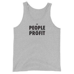 People over Profit Unisex Tank Top