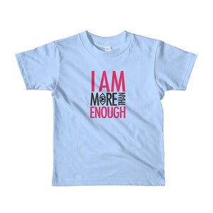 I am Enough Short sleeve kids t-shirt