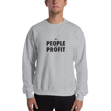 Load image into Gallery viewer, People over Profit Unisex Sweatshirt
