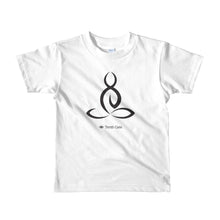 Load image into Gallery viewer, Lotus Posture Short sleeve kids t-shirt
