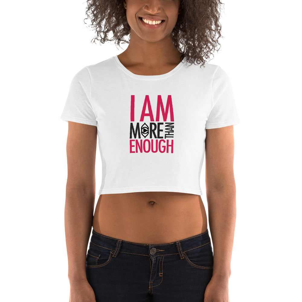 I am Enough Women’s Crop Tee