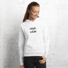 Load image into Gallery viewer, Inhale Exhale Womens hoodie
