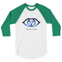 Load image into Gallery viewer, Tenth Gate 3/4 sleeve raglan shirt
