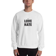 Load image into Gallery viewer, Love over Hate Unisex Sweatshirt
