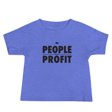 Load image into Gallery viewer, People over Profit Baby Short Sleeve Tee
