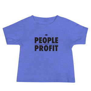 People over Profit Baby Short Sleeve Tee